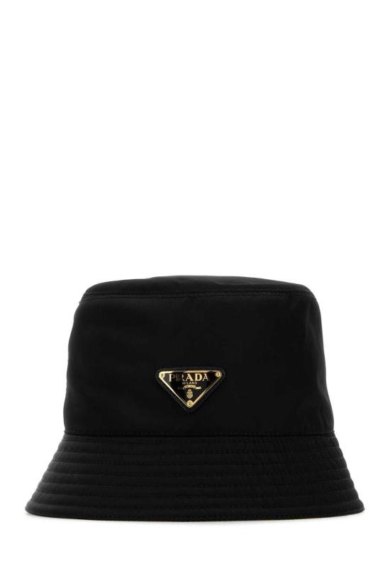 26SS 프라다 나일론 버킷햇 1HC1372DMI F0632 BLACK - PRADA