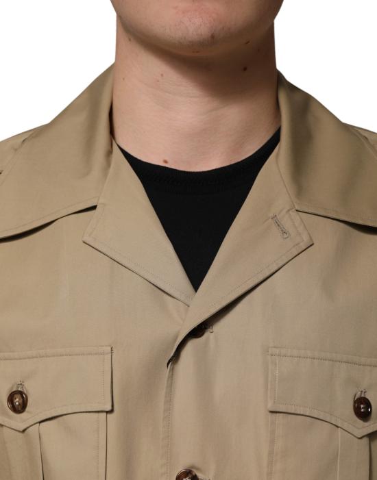  돌체앤가바나 셔츠 TSH91718 BROWN - DOLCE & GABBANA