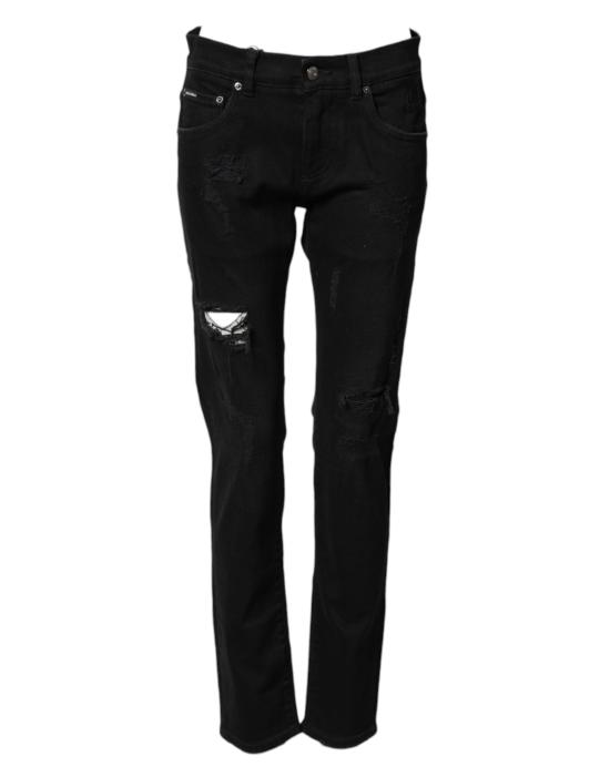  돌체앤가바나 데님 팬츠 PAN75913 BLACK - DOLCE & GABBANA