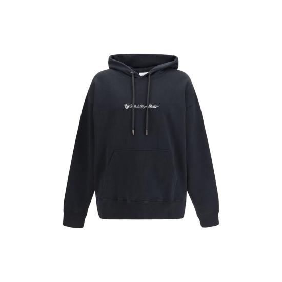 26SS 오프화이트 후드 티셔츠 OF44MBB085S26F0040010001BB BLACK