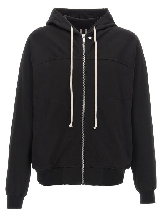 26FW 릭 오웬스 후드 티셔츠 RI337261BM BLACK