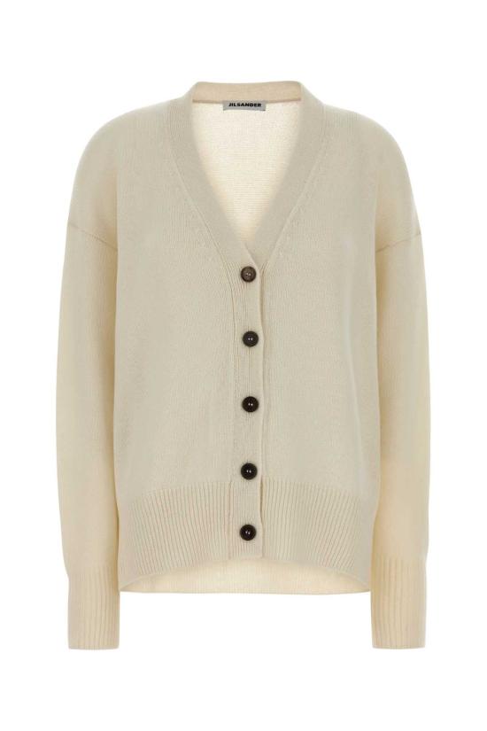 26FW 질샌더 니트웨어 J02HP0009J13206 107 BEIGE