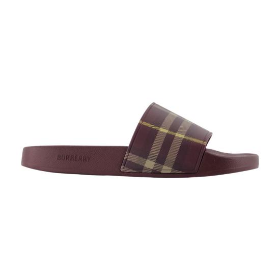 26FW 버버리 샌들 CONFIG BURS26004 BURGUNDY