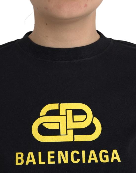  발렌시아가 폴로 티셔츠 TSH84951 BLACK - BALENCIAGA