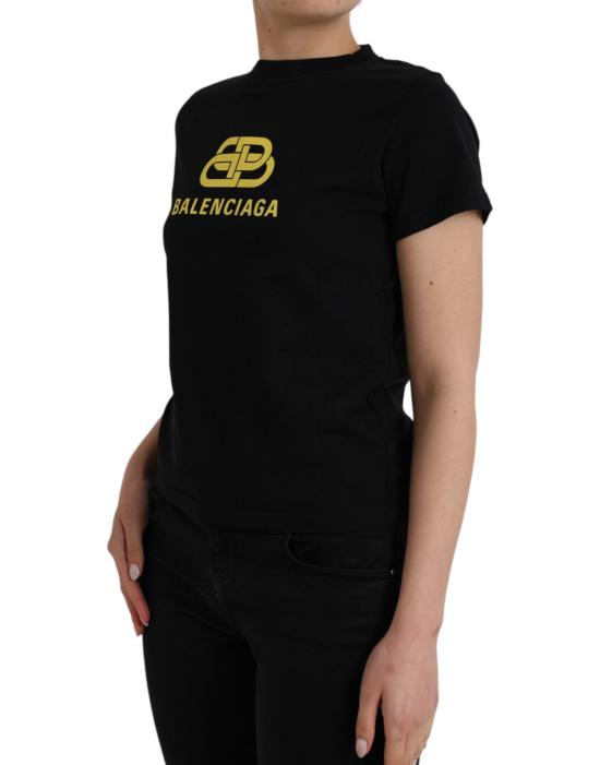  발렌시아가 폴로 티셔츠 TSH84951 BLACK - BALENCIAGA
