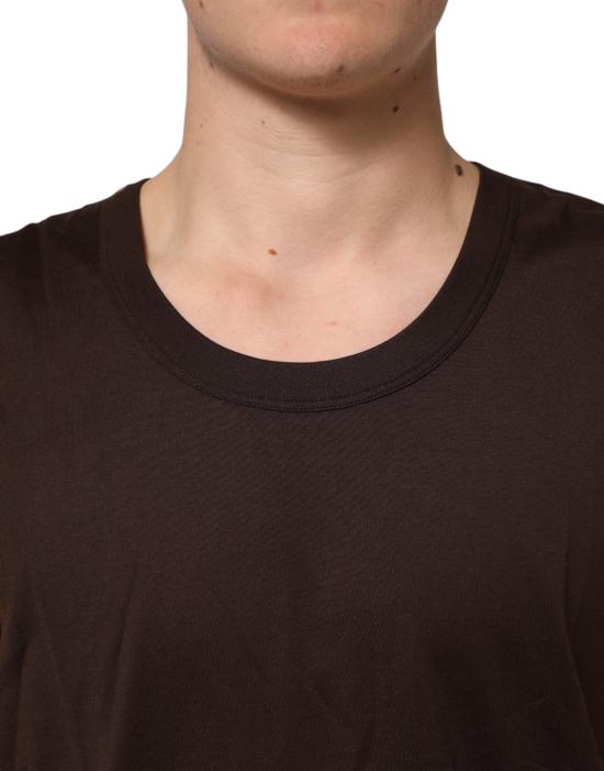  돌체앤가바나 민소매 티셔츠 TSH91220 BROWN - DOLCE & GABBANA