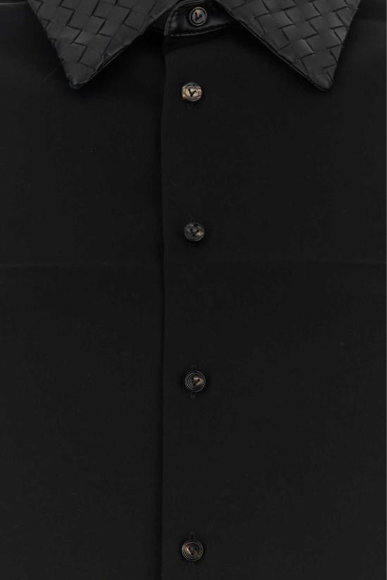 26FW 보테가베네타 셔츠 A002QUV6DB0 1010 BLACK - BOTTEGA VENETA