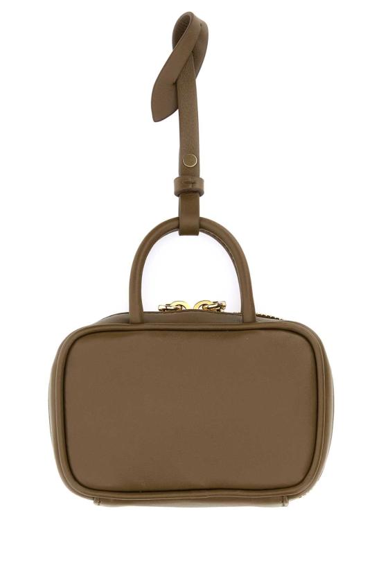 26SS 미우미우 레더 백 참 5NR036AF8W F0244 BEIGE - MIU MIU