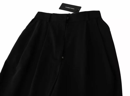  돌체앤가바나 스트레이트 팬츠 PAN70852 BLACK - DOLCE & GABBANA