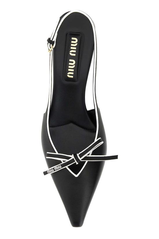 25FW 미우미우 힐/펌프스 5I474EF055038 F0967 BLACK - MIU MIU