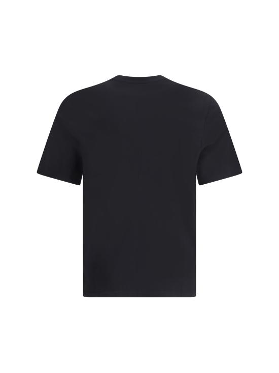 26FW 메종키츠네 폭스 헤드 레귤러 티셔츠 PM00107KJ7026 P199 BLACK - MAISON KITSUNE