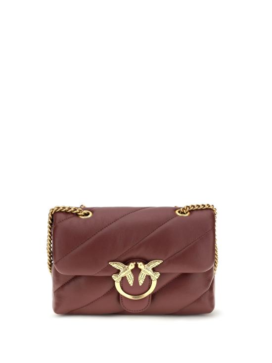 26FW 핑코 숄더백 100039A0F2 WW5Q BROWN