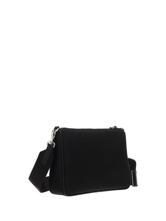 26FW 프라다 리나일론 앤 사피아노 레더 숄더백 2VH113VXOP2DMH F0002 BLACK - PRADA
