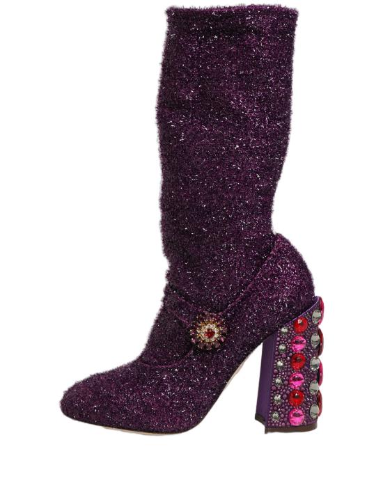  돌체앤가바나 부츠 LA13478 PURPLE - DOLCE & GABBANA