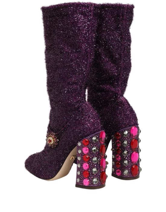  돌체앤가바나 부츠 LA13478 PURPLE - DOLCE & GABBANA
