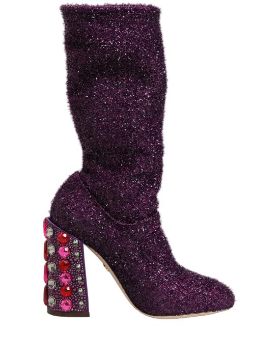  돌체앤가바나 부츠 LA13478 PURPLE - DOLCE & GABBANA