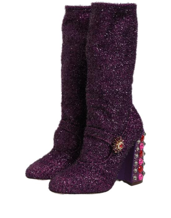  돌체앤가바나 부츠 LA13478 PURPLE - DOLCE & GABBANA