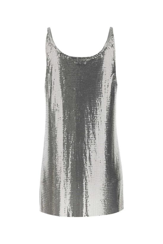 26SS 파코라반 니트웨어 25PITO054MH0004 P040 SILVER - PACO RABANNE