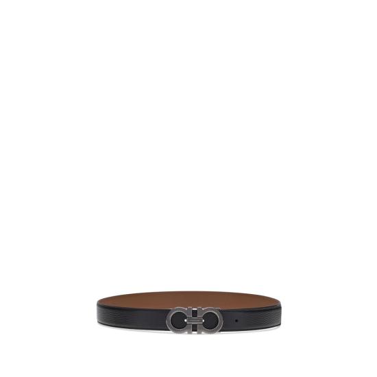 26FW 살바토레 페라가모 벨트 FE786347002BB BLACK - SALVATORE FERRAGAMO