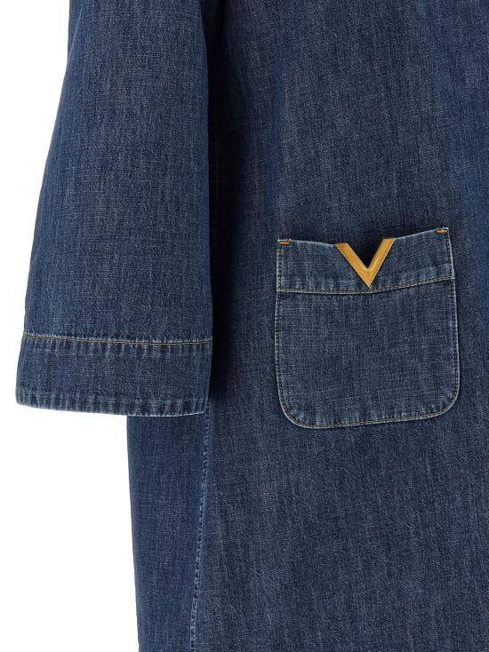 26SS 발렌티노 가라바니 원피스 VA330404BM BLUE - VALENTINO GARAVANI