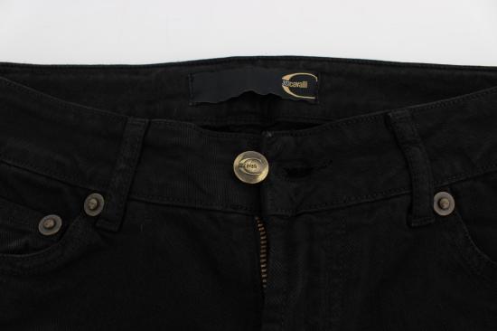 로베르토 카발리 데님 팬츠 SIG18164 BLACK - ROBERTO CAVALLI