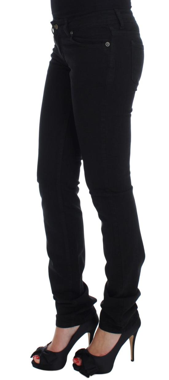  로베르토 카발리 데님 팬츠 SIG18164 BLACK - ROBERTO CAVALLI