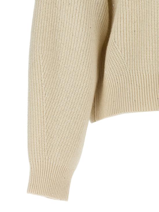  브루넬로 쿠치넬리 스웨터 BR290622BM WHITE - BRUNELLO CUCINELLI
