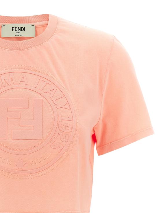  펜디 폴로 티셔츠 FE311113BM PINK - FENDI