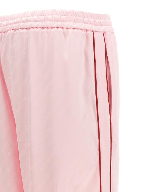 26SS 오프화이트 트레이닝/조거 팬츠 OF327977BM PINK - OFF WHITE