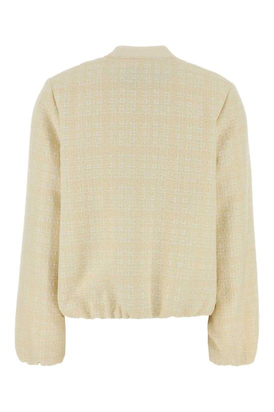 26SS 구찌 체크 코튼 트위드 재킷 851888ZAUB6 9777 BEIGE - GUCCI