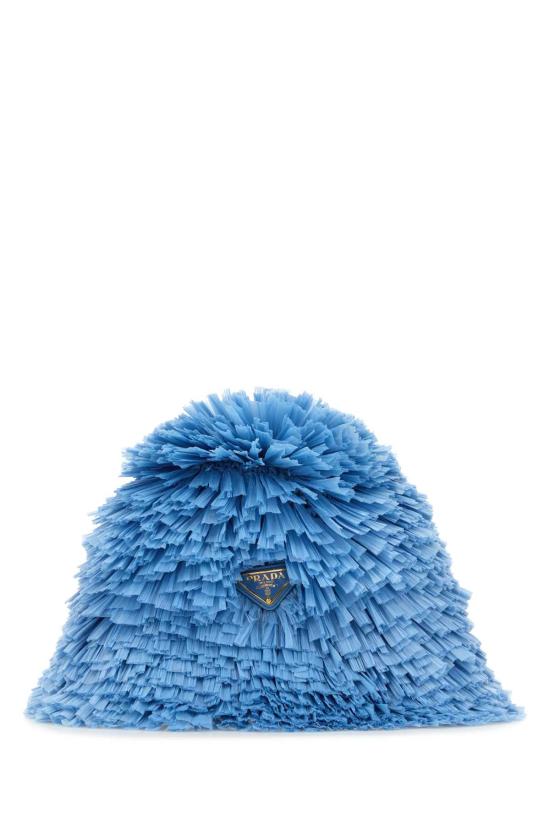  프라다 나일론 버킷햇 1HC1372HG2 F0076 BLUE - PRADA