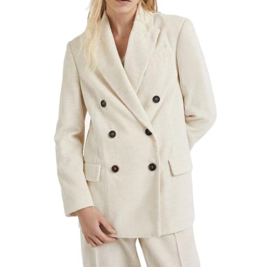  브루넬로 쿠치넬리 자켓 BR 9189228380372 WHITE - BRUNELLO CUCINELLI