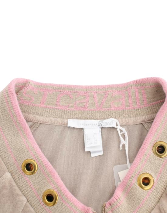 로베르토 카발리 가디건 SIG11836 BEIGE - ROBERTO CAVALLI
