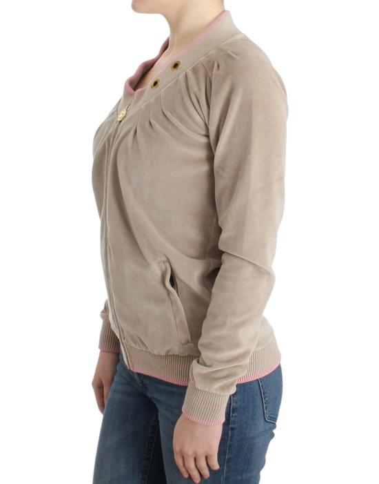  로베르토 카발리 가디건 SIG11836 BEIGE - ROBERTO CAVALLI