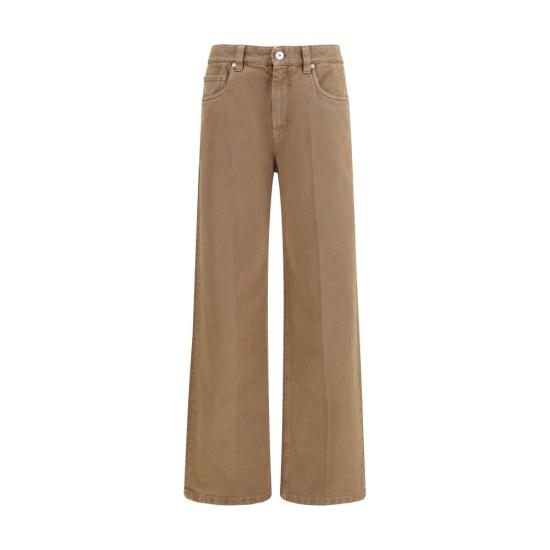 26SS 브루넬로 쿠치넬리 데님 팬츠 BRM0H81P5568C1799BB BROWN