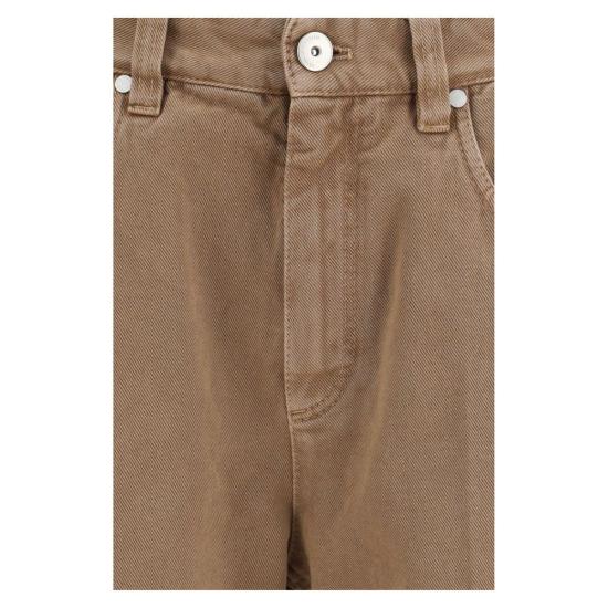 26SS 브루넬로 쿠치넬리 데님 팬츠 BRM0H81P5568C1799BB BROWN - BRUNELLO CUCINELLI