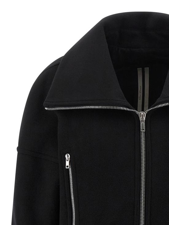 25FW 릭 오웬스 코트 RI321468BM BLACK - RICK OWENS