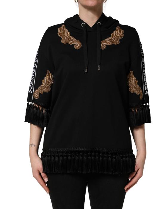  돌체앤가바나 후드 티셔츠 TSH92088 BLACK - DOLCE & GABBANA