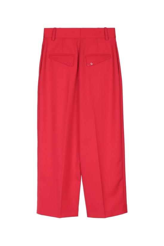 26FW 엘리자베타프랜치 스트레이트 팬츠 PA18466E2 CG5 RED - ELISABETTA FRANCHI
