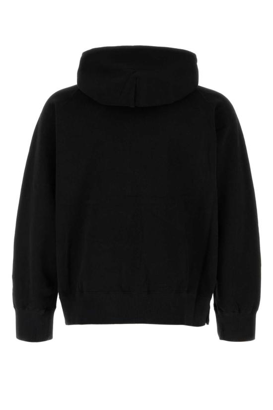 25FW 사카이 후드 티셔츠 2500993S 001 BLACK - SACAI