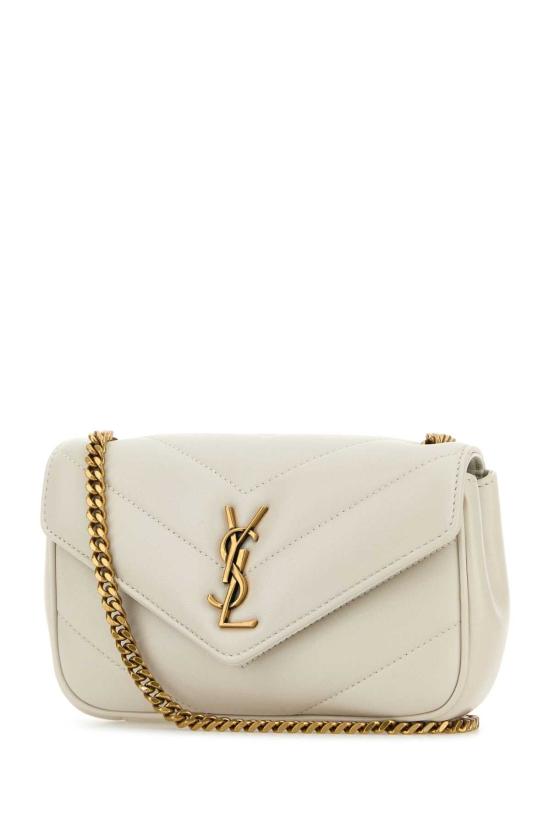  생로랑 루루 미니 램스킨 821749AAEAX 9207 WHITE - SAINT LAURENT