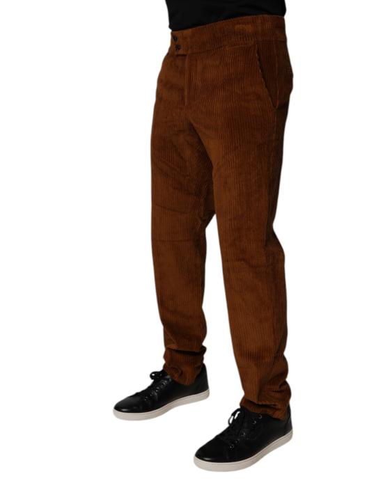  돌체앤가바나 스트레이트 팬츠 PAN75156 BROWN - DOLCE & GABBANA