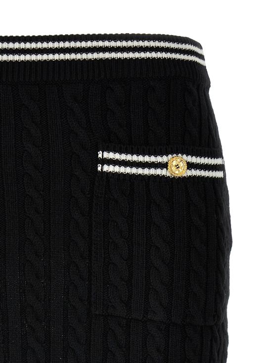  알레산드라리치 숏팬츠 AL304336BM BLACK - ALESSANDRA RICH