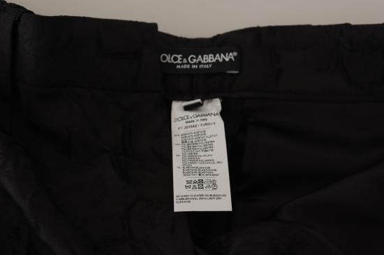  돌체앤가바나 스트레이트 팬츠 PAN73078 BLACK - DOLCE & GABBANA