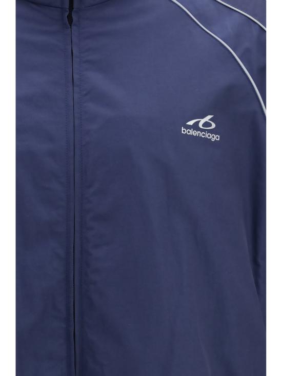 26FW 발렌시아가 캐주얼 트랙 자켓 A001YQTPQ38 6641 NAVY - BALENCIAGA