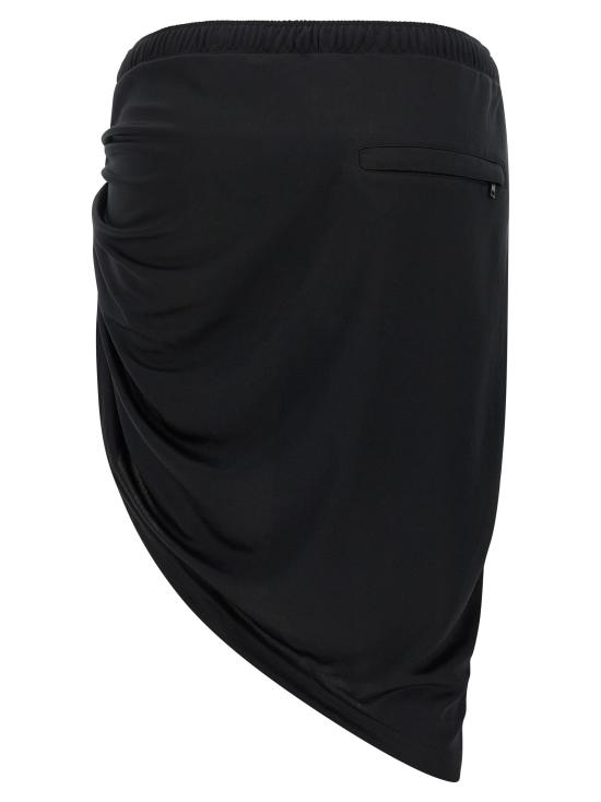 26SS 쿠레쥬 스커트 CO335114BM BLACK - COURREGES