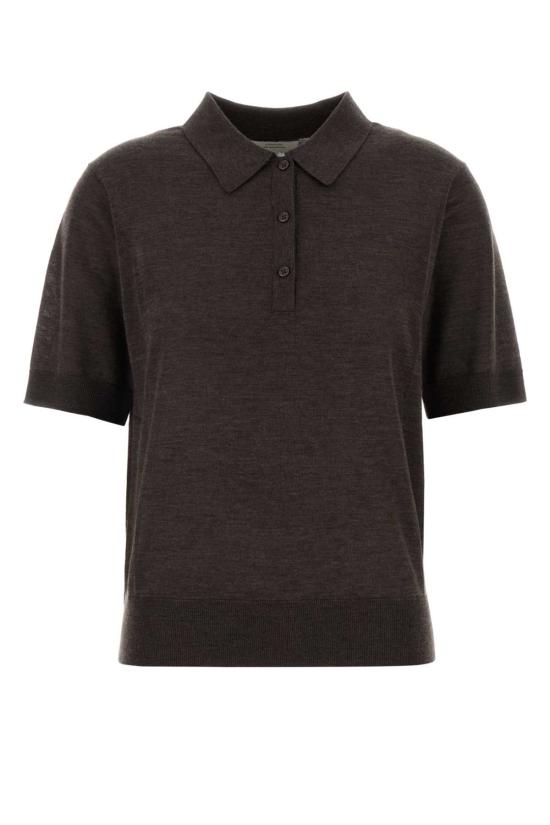 26SS 루루 드 세종 폴로 티셔츠 MIGO BROWNMELANGE