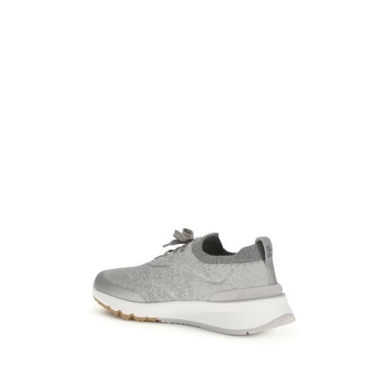 26FW 브루넬로 쿠치넬리 스니커즈 BRMZUEHRO342CRG32BB GRAY - BRUNELLO CUCINELLI