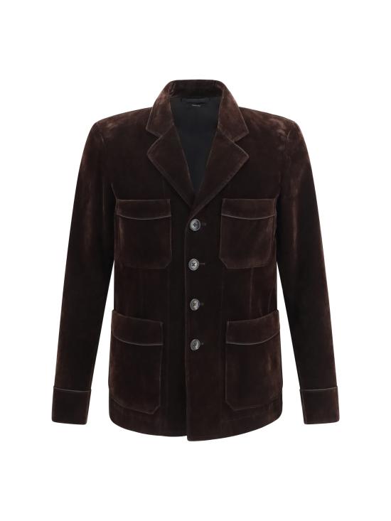 26FW 톰포드 자켓 OJM032FMC329 EEA BROWN