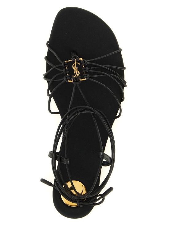 26SS 생로랑 샌들 SA333649BM BLACK - SAINT LAURENT